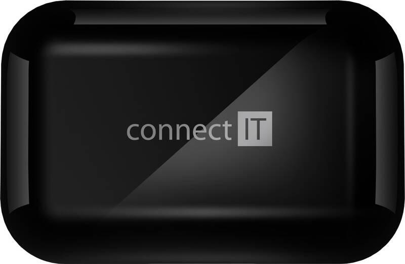 Sluchátka Connect IT True Wireless SonicBass černá, Sluchátka, Connect, IT, True, Wireless, SonicBass, černá