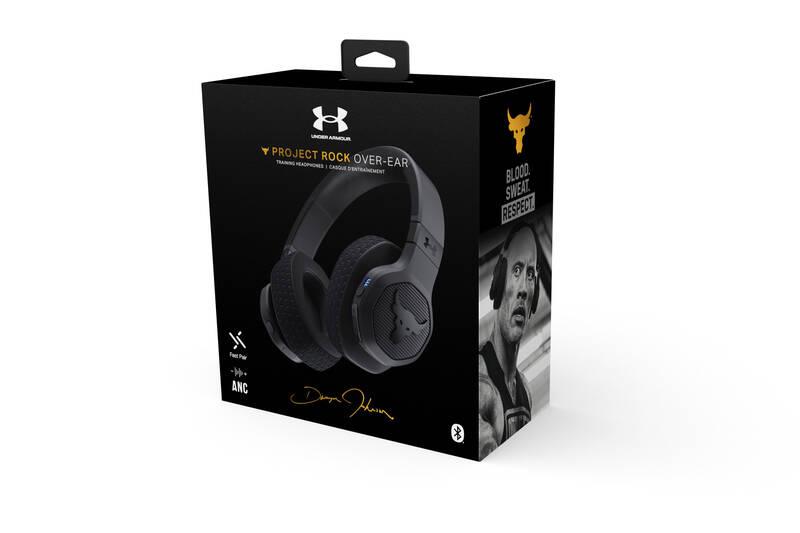 Sluchátka JBL Under Armour Project Rock černá