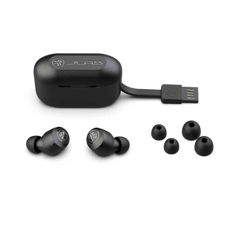 Sluchátka JLab Go Air Pop True Wireless Earbuds černá