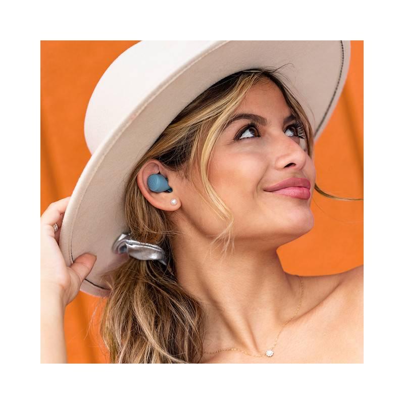 Sluchátka JLab Go Air Pop True Wireless Earbuds šedá