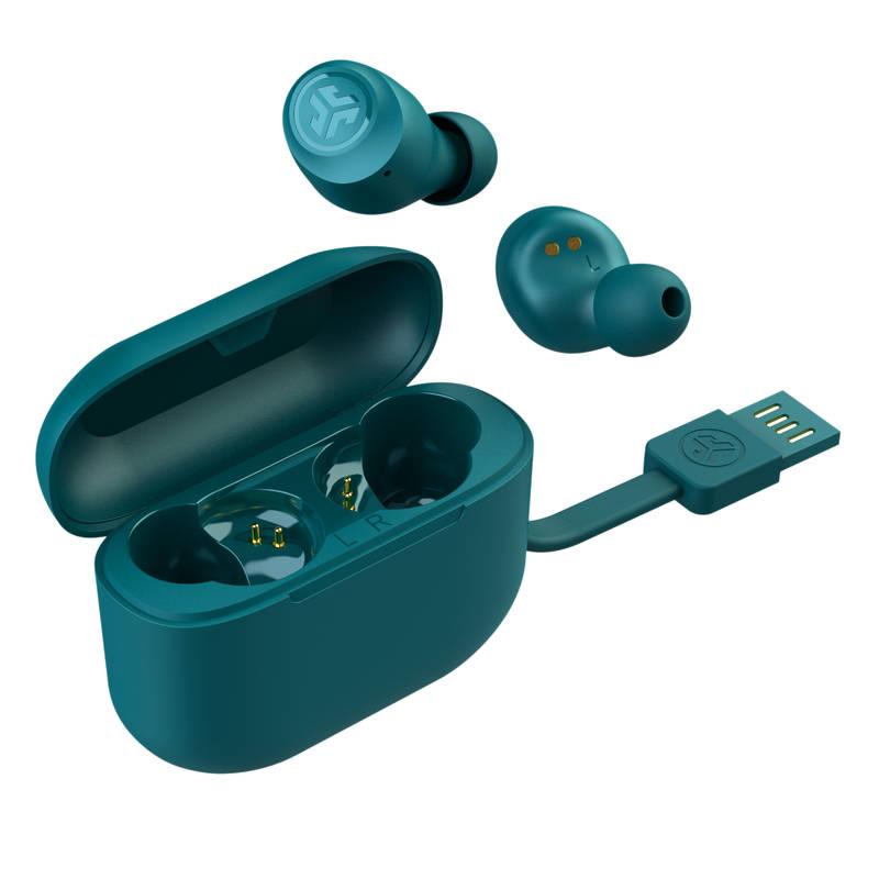 Sluchátka JLab Go Air Pop True Wireless Earbuds zelená