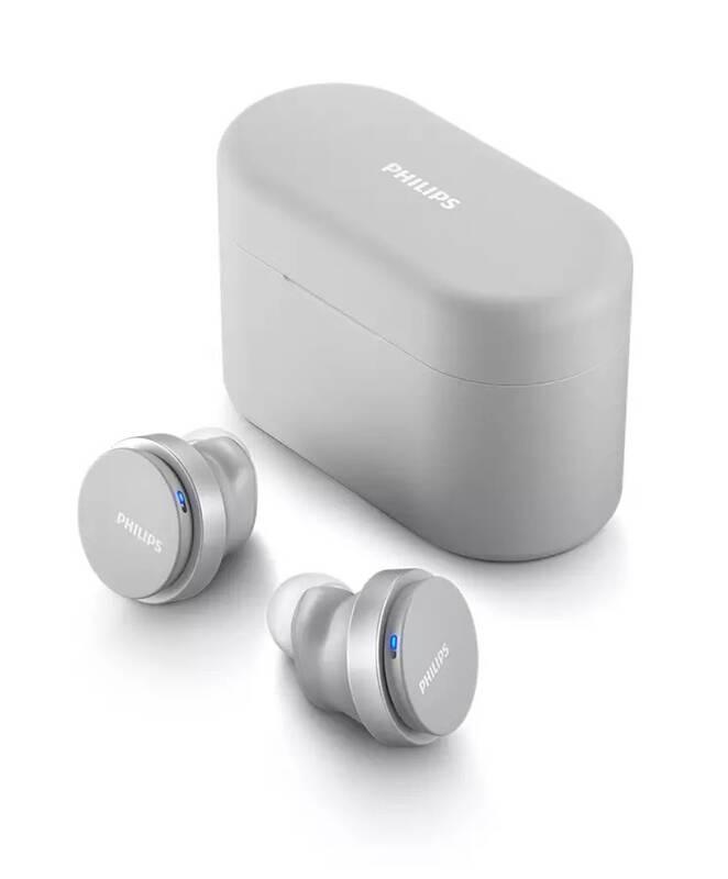 Sluchátka Philips TAT8506WT bílá