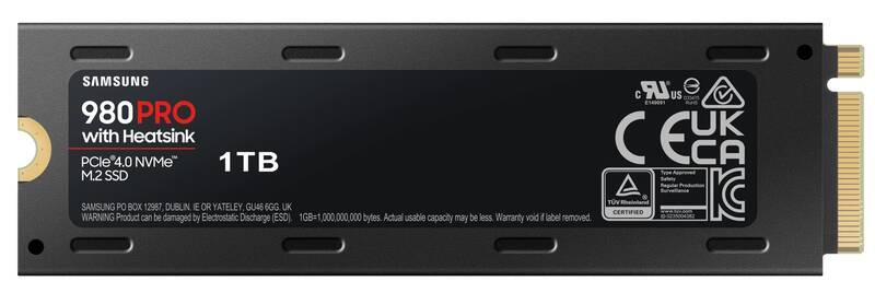 SSD Samsung 980 Pro 1TB s chladičem, SSD, Samsung, 980, Pro, 1TB, s, chladičem