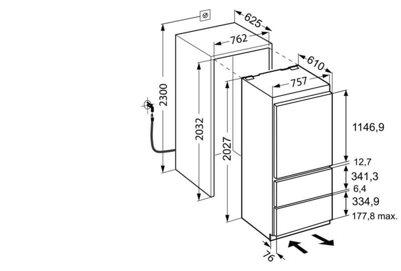 Chladnička s mrazničkou Liebherr ECBN 5066 bílá