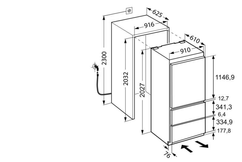 Chladnička s mrazničkou Liebherr ECBN 6156 bílá