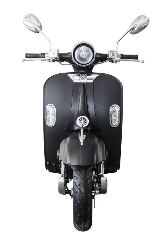 Elektroskútr RACCEWAY Century, 20 Ah černý