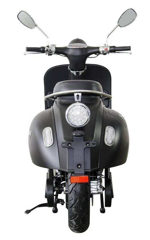 Elektroskútr RACCEWAY Century, 20 Ah černý