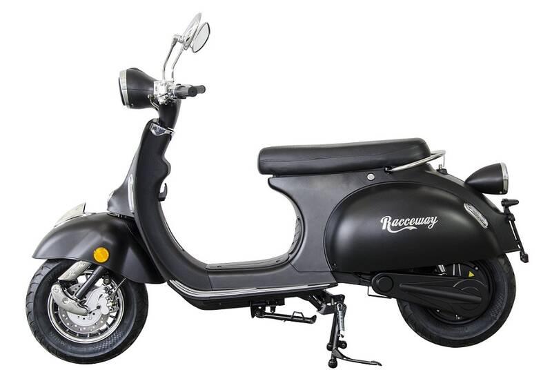 Elektroskútr RACCEWAY Century, 20 Ah černý