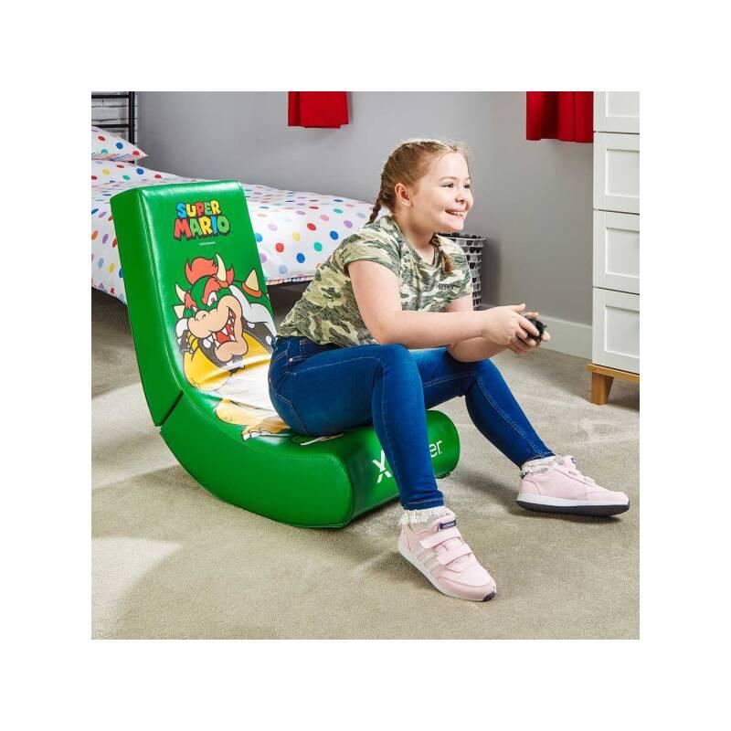 Herní židle Nintendo Bowser zelená