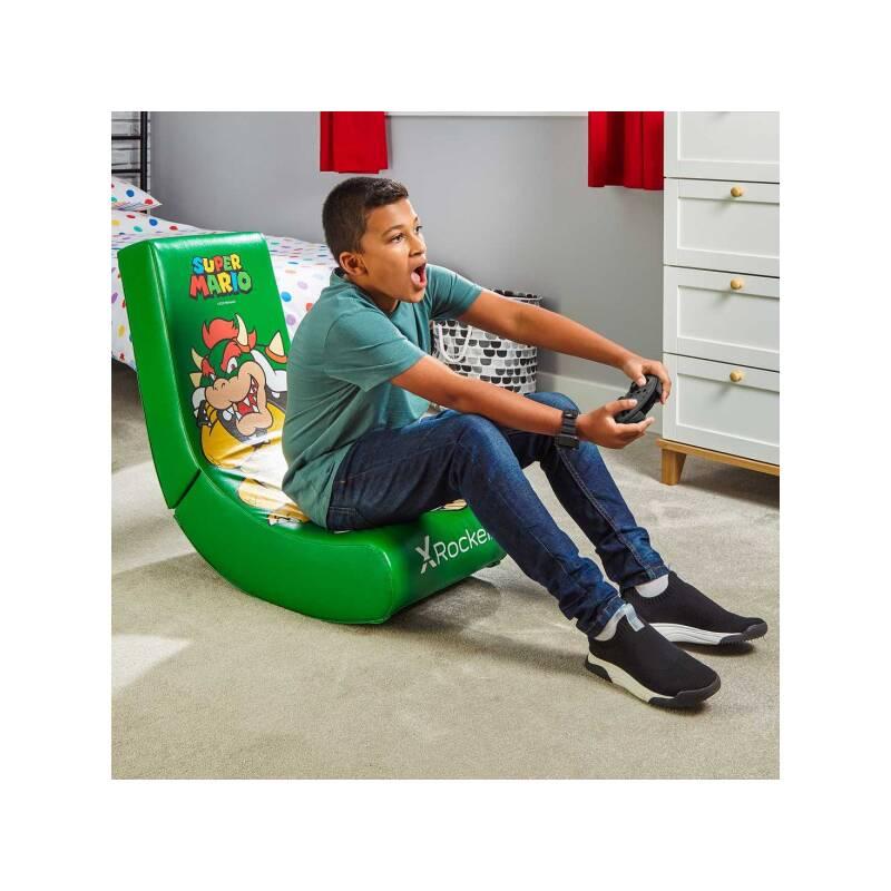 Herní židle Nintendo Bowser zelená