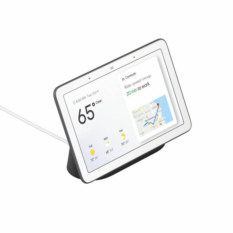 Hlasový asistent Google Home Hub Charcoal šedý