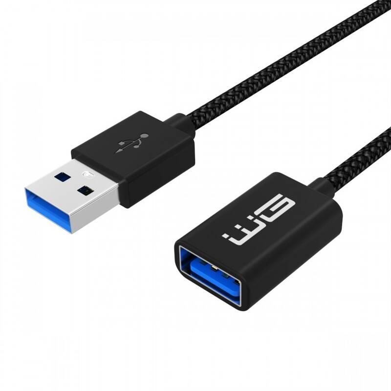 Kabel WG USB USB prodlužovací, 3m černý
