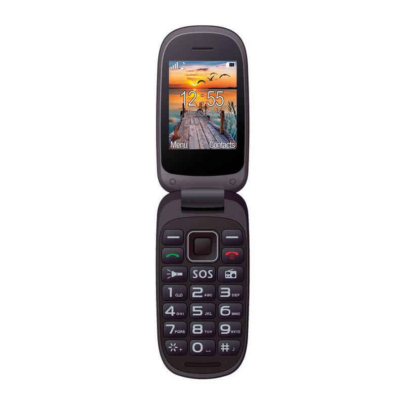 Mobilní telefon MaxCom Comfort MM818 Dual SIM černý