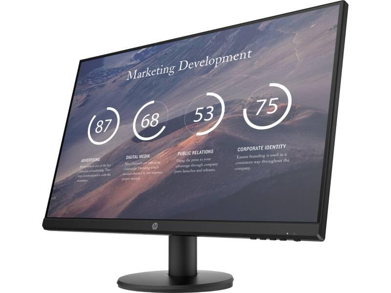 Monitor HP P27v G4 černý