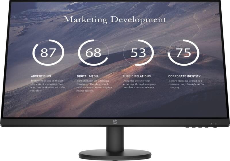 Monitor HP P27v G4 černý
