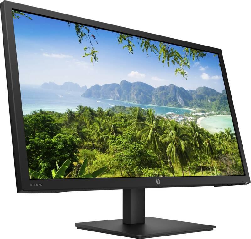 Monitor HP V28 4K černý, Monitor, HP, V28, 4K, černý