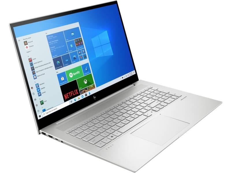 Notebook HP ENVY 17-ch0004nc stříbrný, Notebook, HP, ENVY, 17-ch0004nc, stříbrný