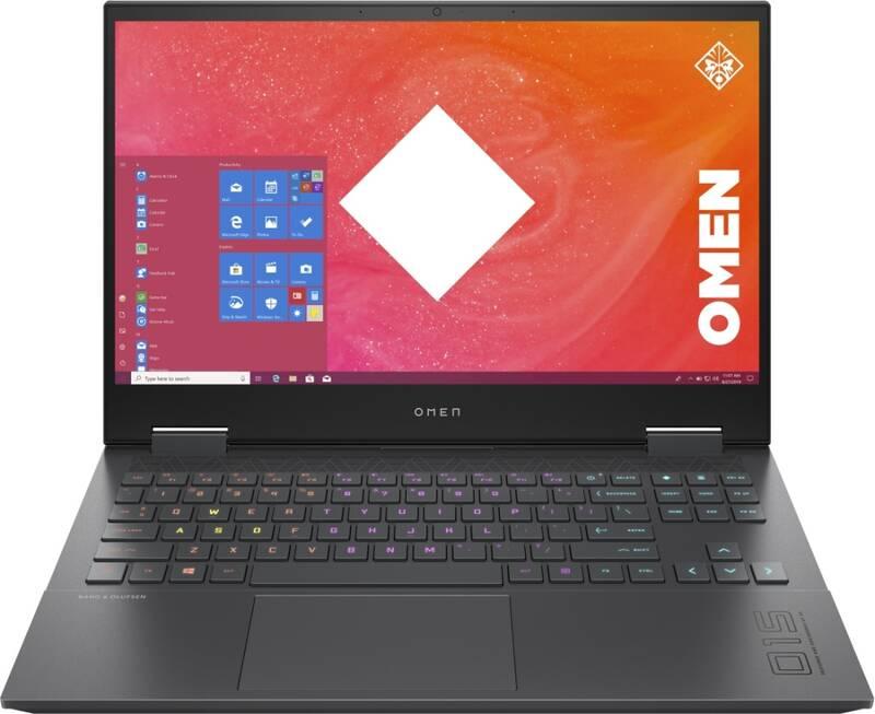 Notebook HP OMEN 15-en1002nc šedý