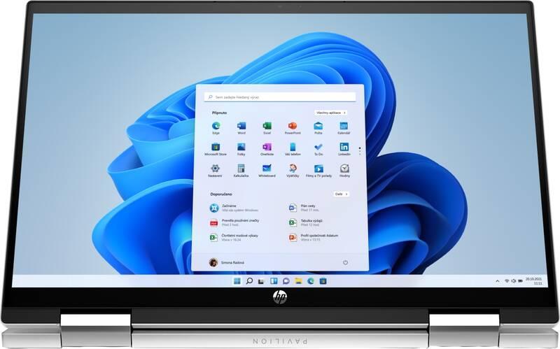 Notebook HP Pavilion x360 14-dy0000nc stříbrný
