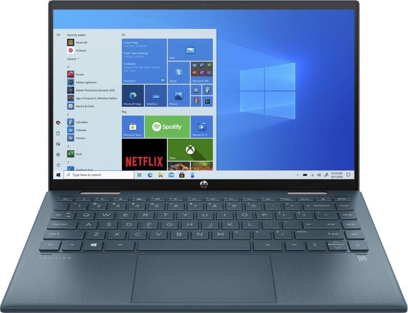 Notebook HP Pavilion x360 14-dy0001nc modrý