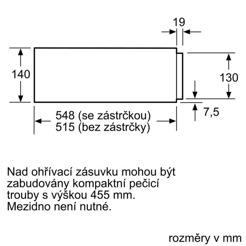 Ohřevná zásuvka Bosch BIC630NS1