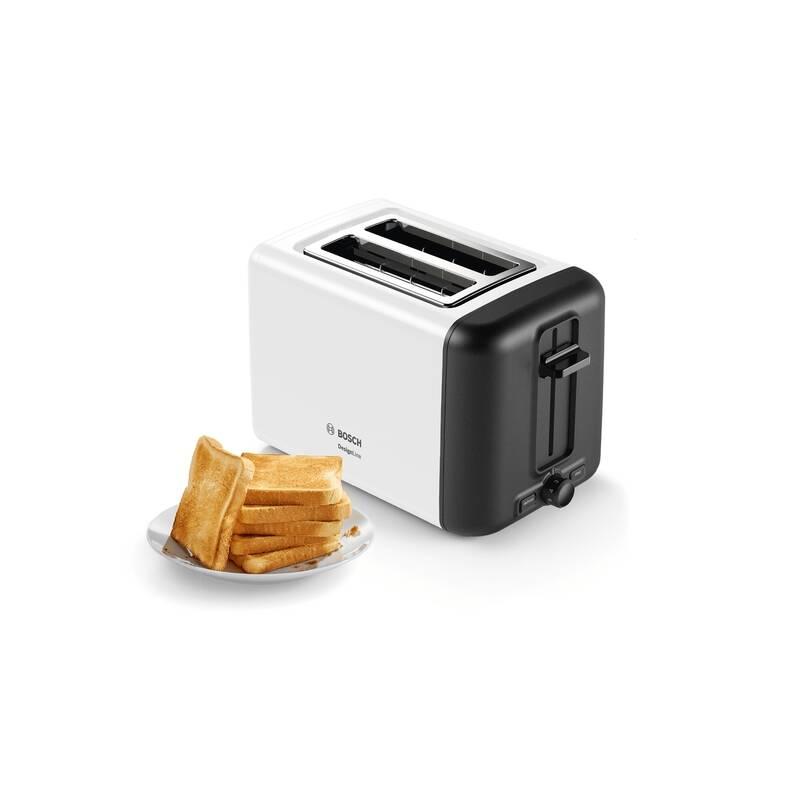 Opékač topinek Bosch DesignLine TAT3P421 bílý