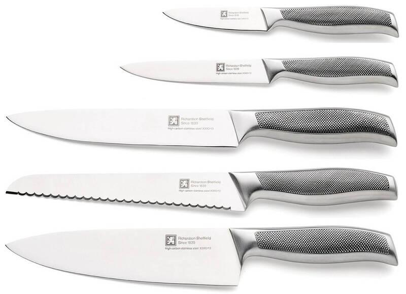 Sada kuchyňských nožů Amefa SENSE, 5 ks, Sada, kuchyňských, nožů, Amefa, SENSE, 5, ks