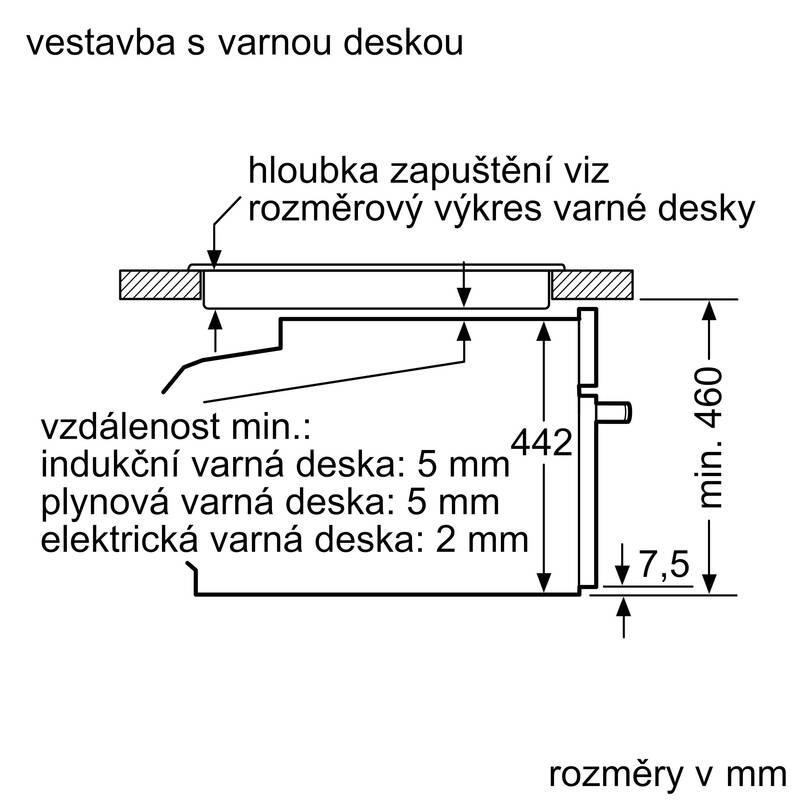 Trouba Bosch Serie 8 CDG634AB0 černá
