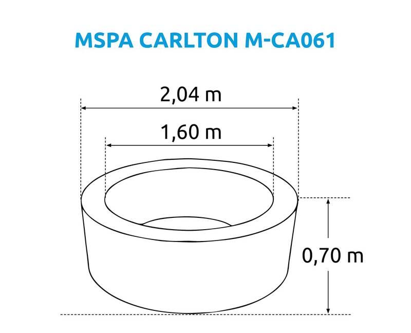 Vířivka MSpa Carlton M-CA061