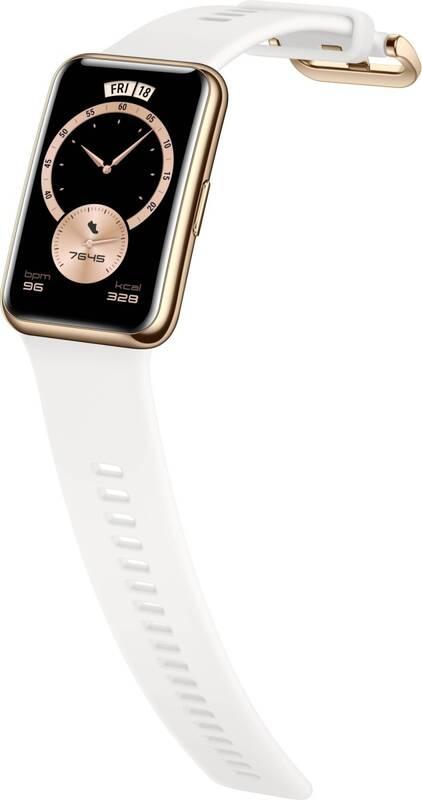 Chytré hodinky Huawei Watch Fit Elegant bílé, Chytré, hodinky, Huawei, Watch, Fit, Elegant, bílé
