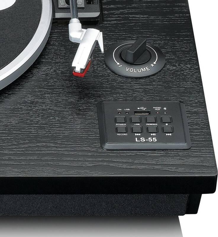 Gramofon Lenco LS-55BK černý