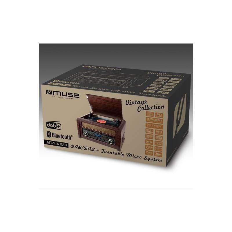 Gramofon MUSE MT-115DAB