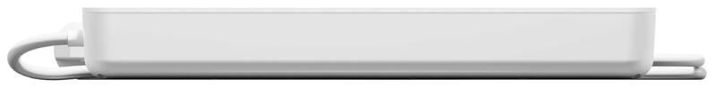 Kabel prodlužovací Tesla Smart Power Strip 3x zásuvka 4 USB, 1,8m bílý