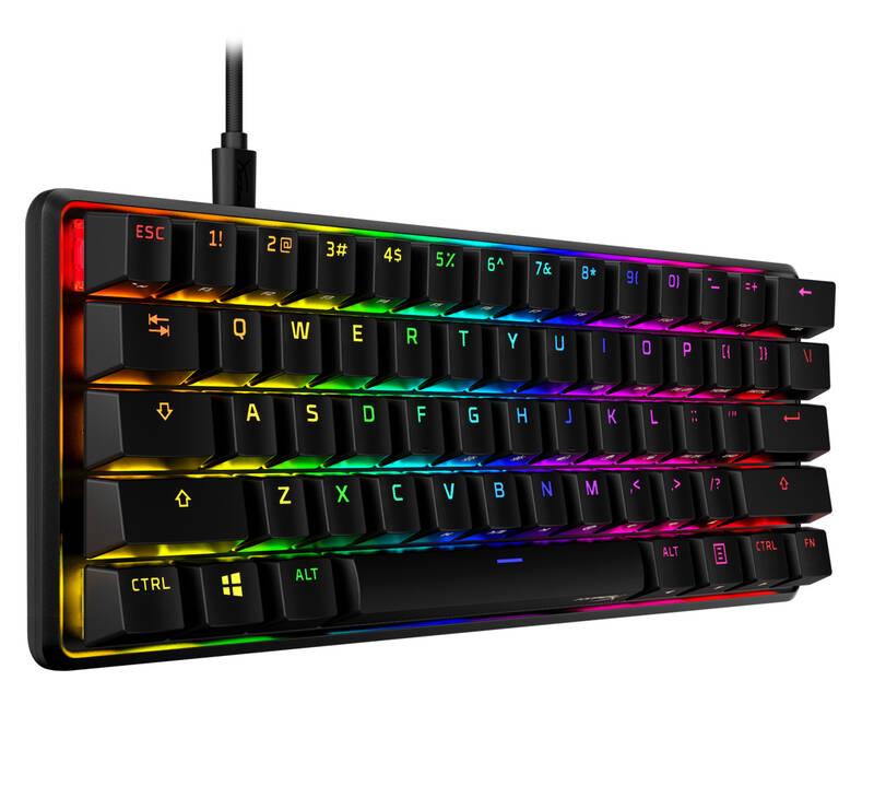 Klávesnice HyperX Alloy Origins 60, US černá
