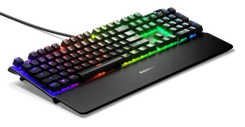 Klávesnice SteelSeries Apex Pro US černá, Klávesnice, SteelSeries, Apex, Pro, US, černá