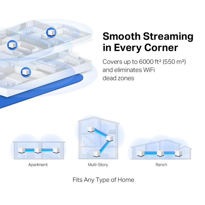 Komplexní Wi-Fi systém Mercusys Halo H30G, Komplexní, Wi-Fi, systém, Mercusys, Halo, H30G