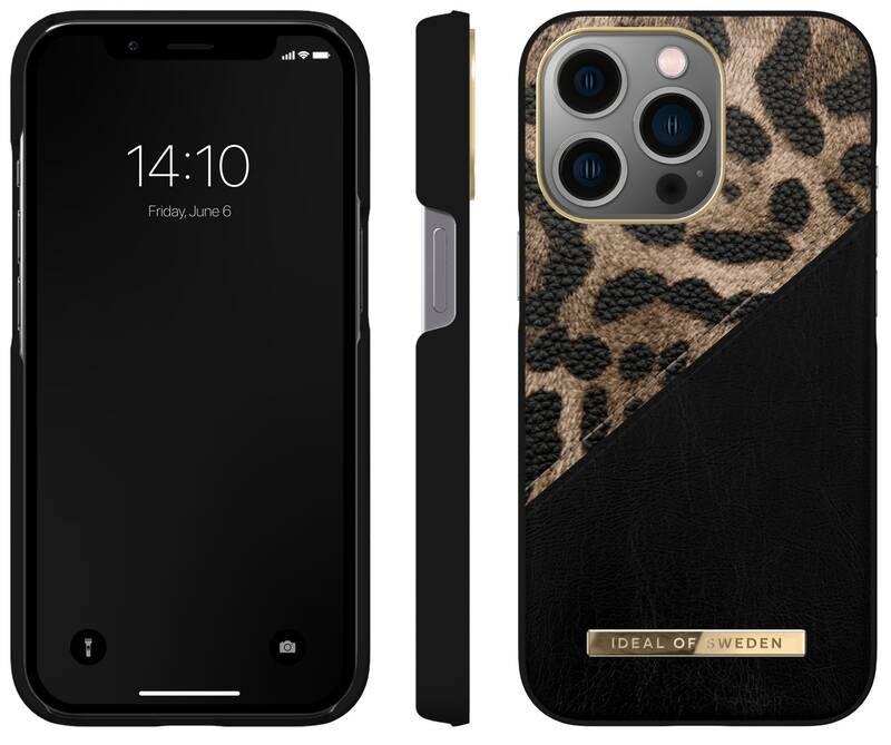 Kryt na mobil iDeal Of Sweden Atelier na Apple iPhone 13 Pro - Midnight Leopard