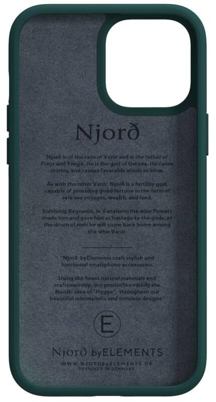 Kryt na mobil Njord Jord na Apple iPhone 13 Pro Max zelený