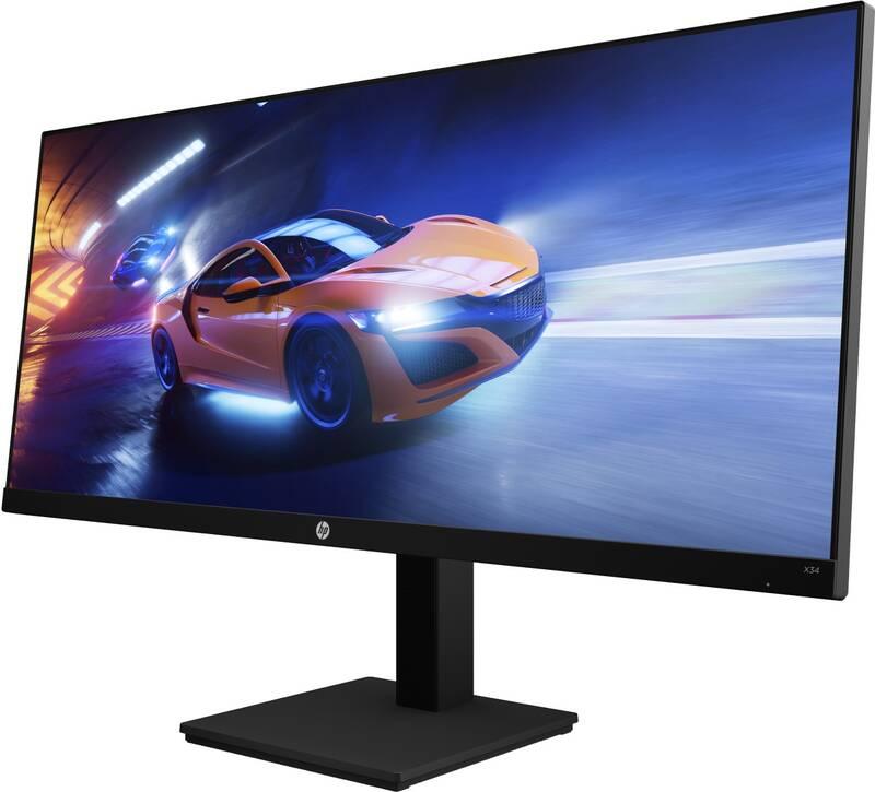 Monitor HP X34 černý