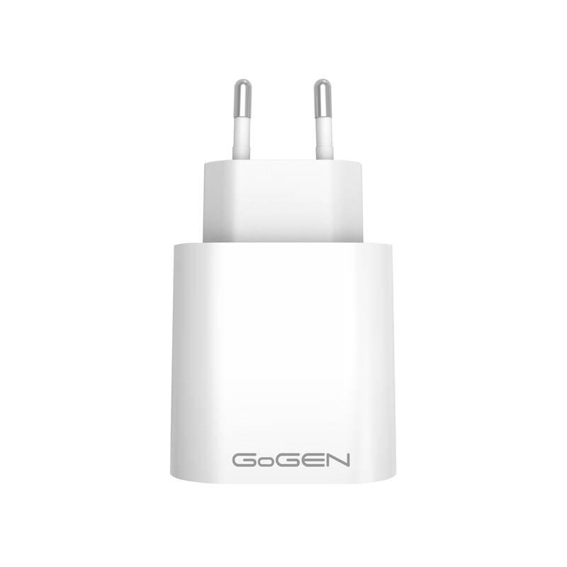 Nabíječka do sítě GoGEN ACH 206, 2x USB-A bílá, Nabíječka, do, sítě, GoGEN, ACH, 206, 2x, USB-A, bílá