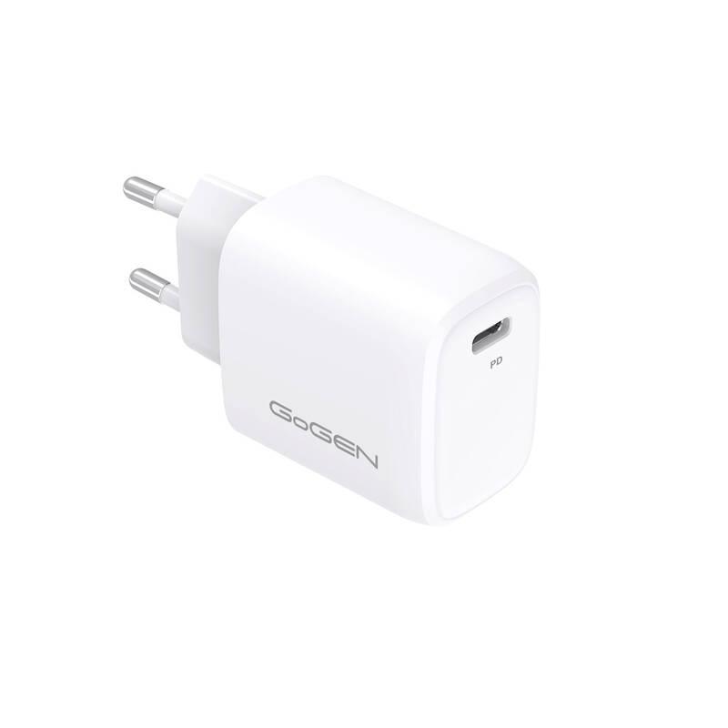 Nabíječka do sítě GoGEN ACHPD 120, 1x USB-C USB-C USB-C kabel 1m bílá, Nabíječka, do, sítě, GoGEN, ACHPD, 120, 1x, USB-C, USB-C, USB-C, kabel, 1m, bílá