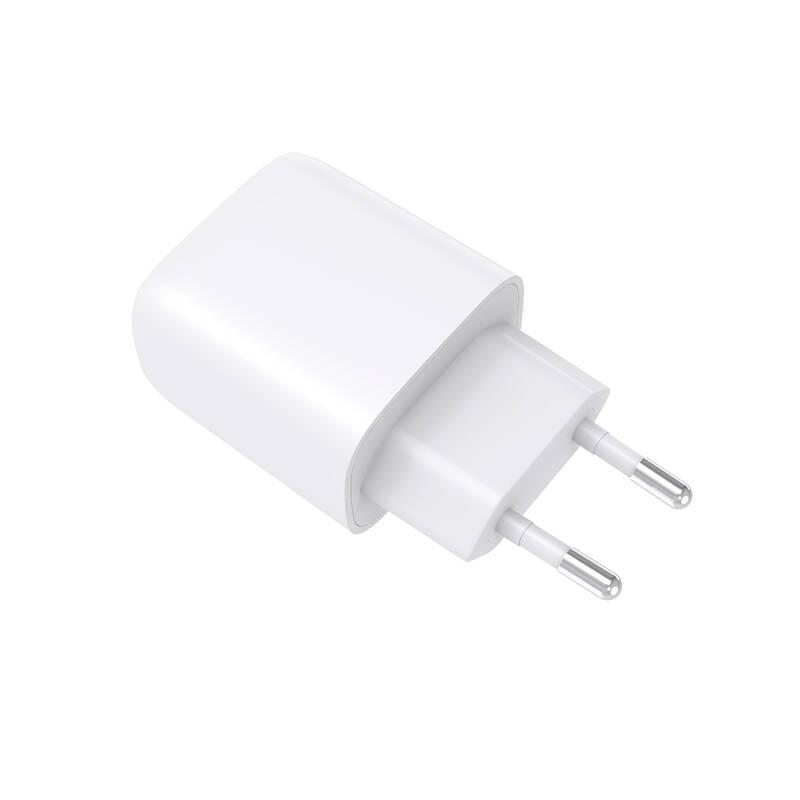 Nabíječka do sítě GoGEN ACHPDQ 220, 1x USB-C , 1x USB-A bílá