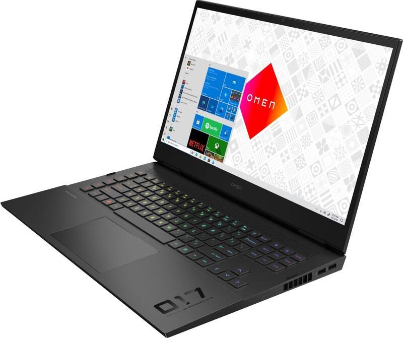 Notebook HP OMEN 17-ck0000nc černý