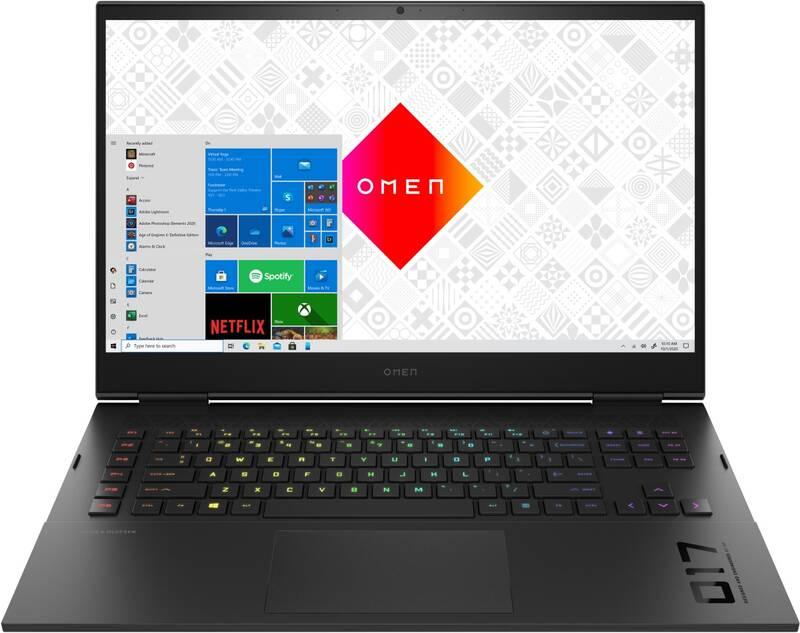 Notebook HP OMEN 17-ck0000nc černý