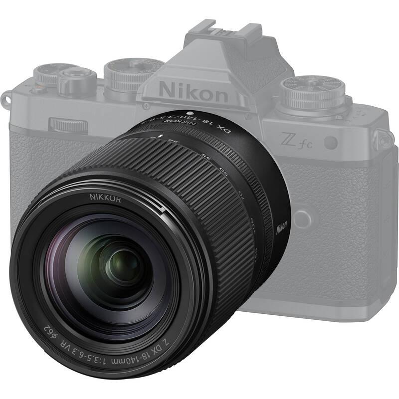 Objektiv Nikon NIKKOR Z 18-140 mm DX VR f 3.5-6.3 černý, Objektiv, Nikon, NIKKOR, Z, 18-140, mm, DX, VR, f, 3.5-6.3, černý