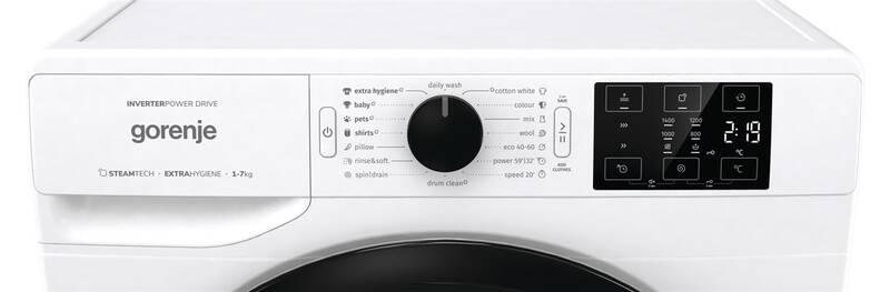 Pračka Gorenje WNEI74SBS SteamTech bílá