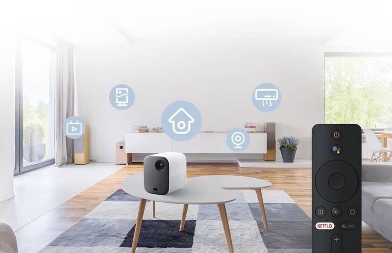 Projektor Xiaomi Mi Smart Projector 2 šedý bílý