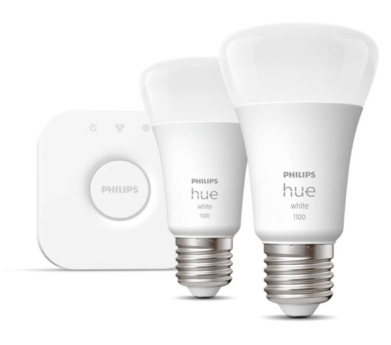 Startovací sada Philips Hue Bluetooth, 9,5W, E27, White, malý Starter kit