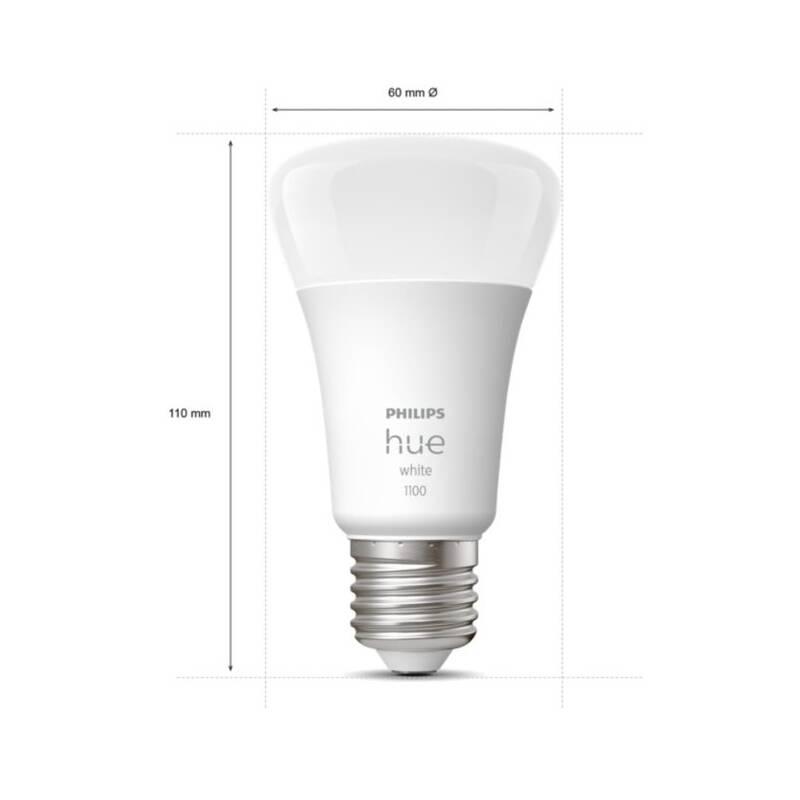 Startovací sada Philips Hue Bluetooth, 9,5W, E27, White, malý Starter kit