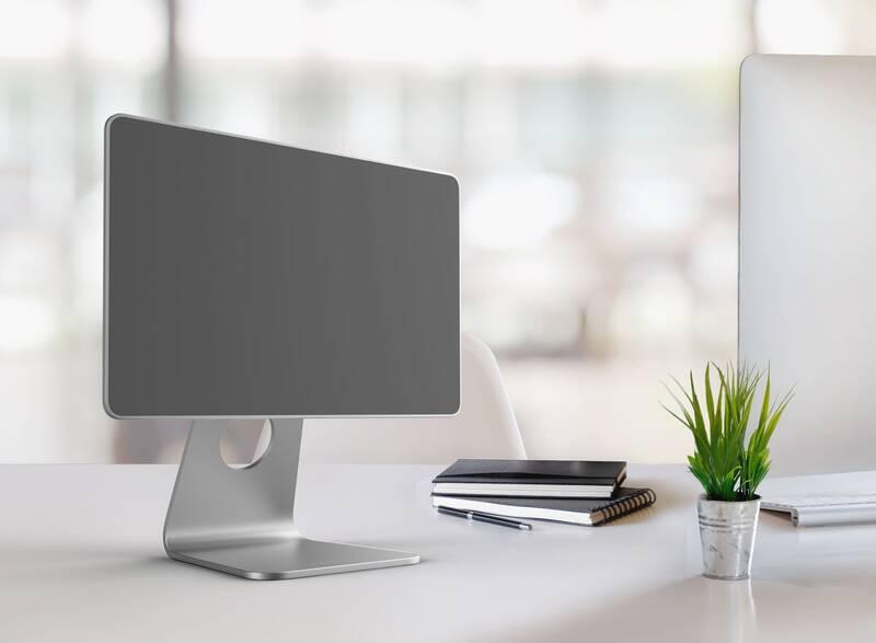 Stojánek FIXED Frame na Apple iPad Pro 12.9" stříbrný